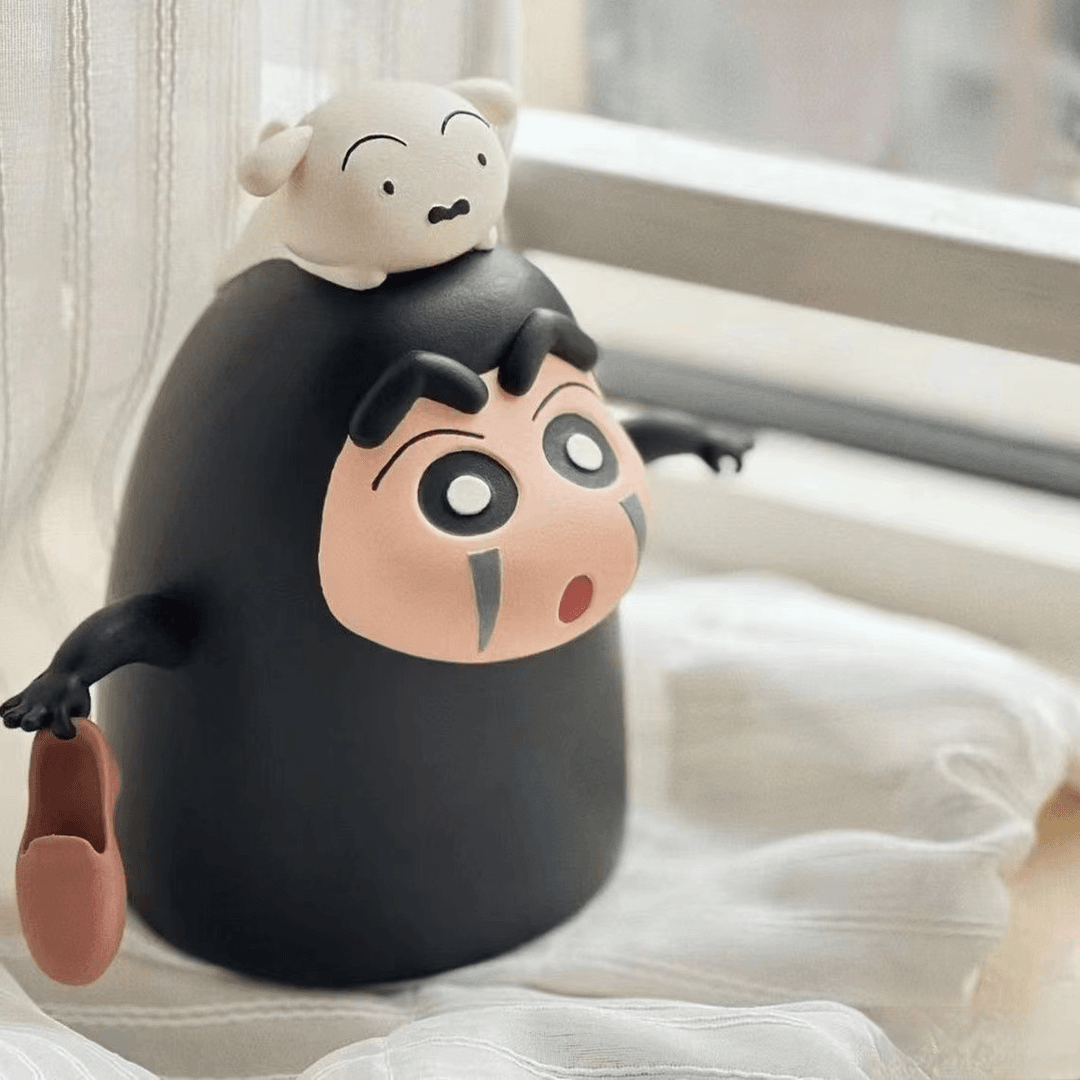 【无脸男小新】蜡笔小新cos 野原新之助 车家居摆件 玩具礼物 