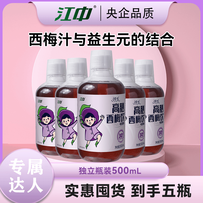 西梅汁高膳西梅饮益生元【到手共五瓶分两个快递，注意查收】24K年味